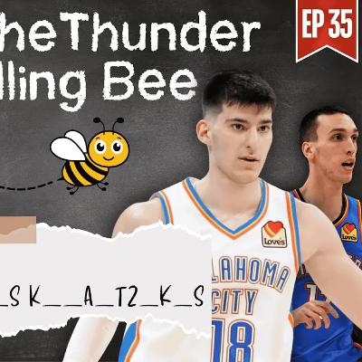 OKC Thunder Spelling Bee Went OFF THE RAILS 😭 OKC Thunder Spelling Bee Went OFF THE RAILS 😭
