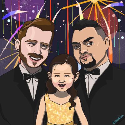 Familia Homoparental - (Luis y Cesar) Familia Homoparental - (Luis y Cesar)