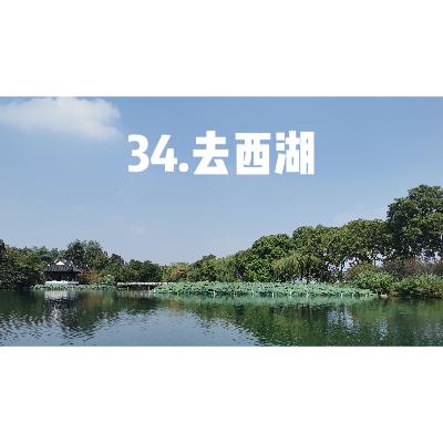 34.去西湖,乘船,观鸟! 34.去西湖,乘船,观鸟!