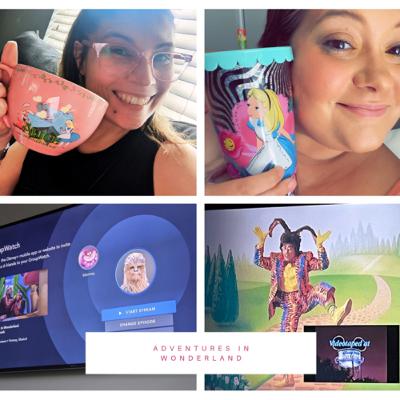 Watch With Us: Adventures In Wonderland on Disney Plus.