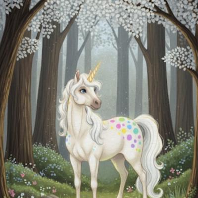 Lunares, el unicornio que buscaba su brillo Lunares, el unicornio que buscaba su brillo