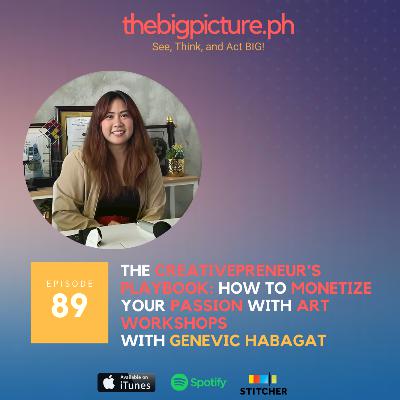 #89 The Creativepreneur's Playbook: How to Monetize Your Passion with Art Workshops with Genevic Habagat