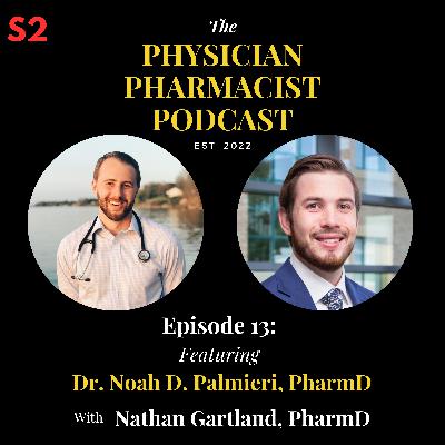 13. Blending Pharmacy and Business; An insider look at Pharmacy Fellowships with Medical Science Liaison Dr. Noah Palmieri | The Physician Pharmacist Podcast 13. Blending Pharmacy and Business; An insider look at Pharmacy Fellowships with Medical Science Liaison Dr. Noah Palmieri | The Physician Pharmacist Podcast