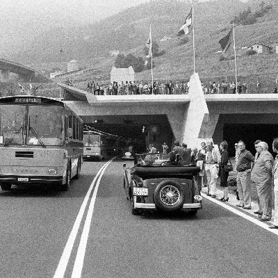 Der Gotthard-Straßentunnel wird eröffnet – die damals längste Röhre der Welt | 5.9.1980