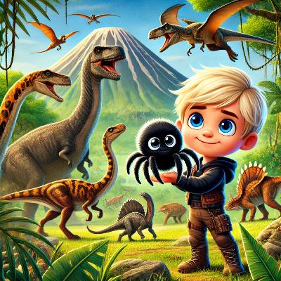 Dobrodružstvá križiaka Ferka - 🕷️🦖 Ferko a Lukáš v krajine dinosaurov! 🦕✨