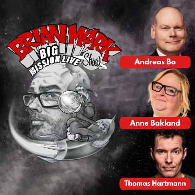 Brian Mørk Show #646: Live fra Musikhuset i Aarhus m. Andreas Bo & Thomas Hartmann & Anne Bakland
