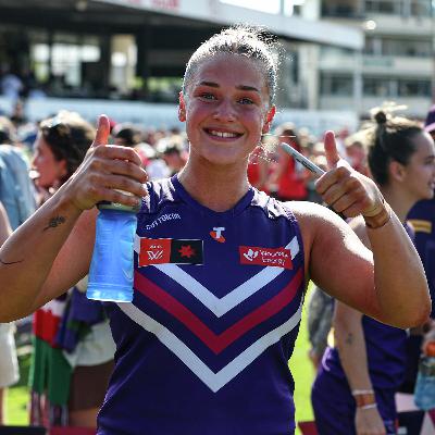 Georgie Brisbane on what it feels like to kick your first goal Georgie Brisbane on what it feels like to kick your first goal