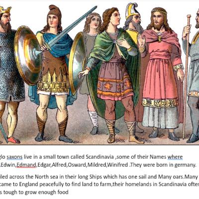 Anglo saxons