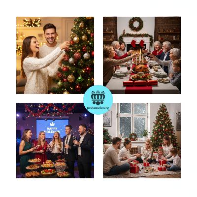 De la oficina a la casa. Guía completa de etiqueta y consejos para las fiestas de Navidad