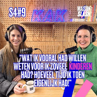 S4#9 Over de chaos van een groot gezin, een kindje verliezen en toch mama blijven met Leonie Lagaune