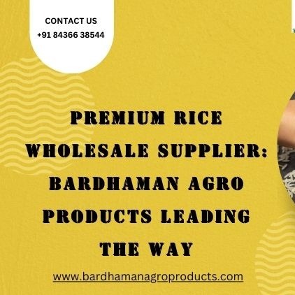 Premium Rice Wholesale Supplier Bardhaman Agro Products Leading the way