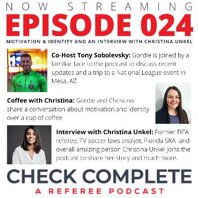 Check Complete Podcast Episode 024 - Motivation & Identity and an interview with Christina Unkel