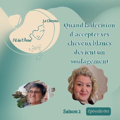 Quand l'acceptation des cheveux blancs devient un soulagement