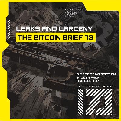 Leaks and Larceny | THE BITCOIN BRIEF 73