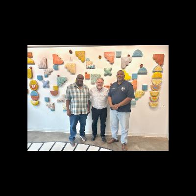 AC23 Harry Anderson and Darrell Roberson with Southern University's Digital Media Arts Program