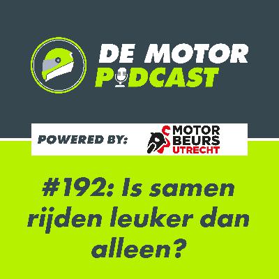 #192 Is samen rijden leuker dan alleen?
