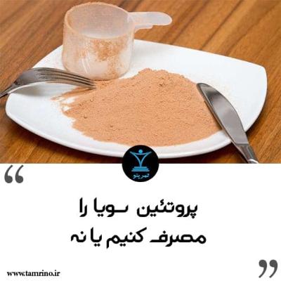 پروتئین سویا را مصرف کنیم یا نه؟ (هوش مصنوعی) پروتئین سویا را مصرف کنیم یا نه؟ (هوش مصنوعی)