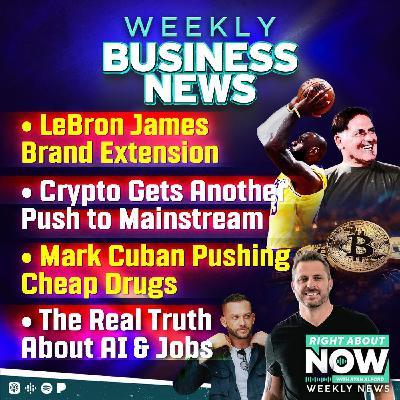 The Real Truth About AI & Jobs - LeBron James Brand Extension - Mark Cuban Pushing Cheap Drugs - Crypto Gets Another Push to Mainstream
