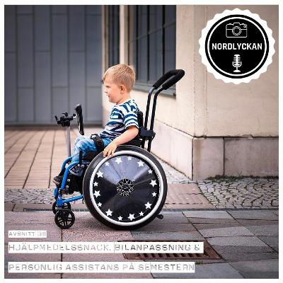 38. Hjälpmedelssnack, bilanpassning & personlig assistans på semestern