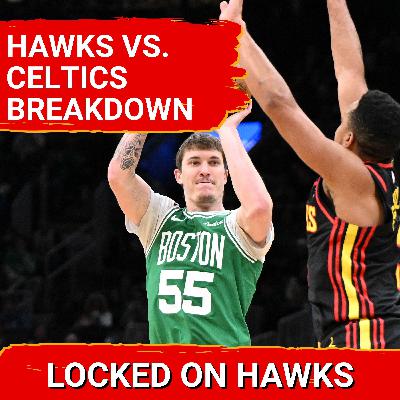 Second half unkind for Hawks in road loss to Celtics