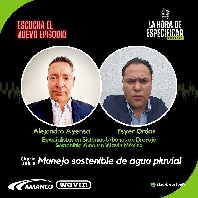 Manejo sostenible del agua pluvial