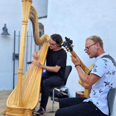 Jazziges mit Gitarre und Harfe von Bekmulin und Mangold & mehr Musik grenzenlos