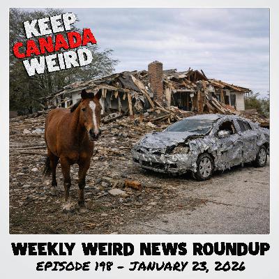 KEEP CANADA WEIRD - 198 - 2026/01/23 - More Taco Bell, Demolished house, horse hair cutting mystery KEEP CANADA WEIRD - 198 - 2026/01/23 - More Taco Bell, Demolished house, horse hair cutting mystery