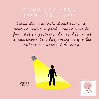 Tous les yeux sont sur moi