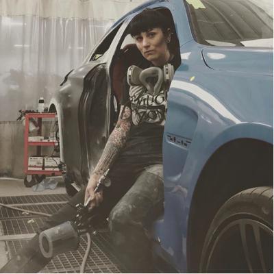 AUTO BODY GALS interview with Alexandra Chiarore