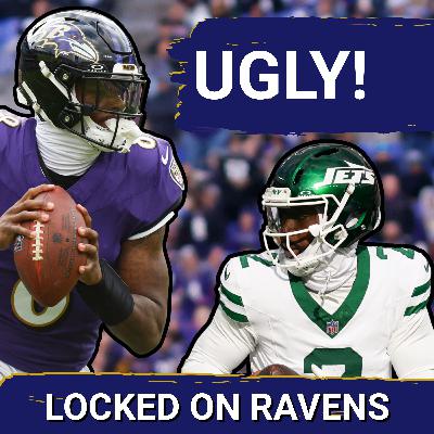 Baltimore Ravens TAKE AFC NORTH LEAD with UGLY win vs. Jets, Lamar Jackson shows CONCERNING trends