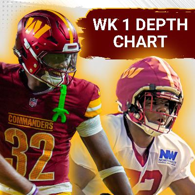 Commanders Depth Chart Reaction: Josh Conerly Jr. STARTS, Is Kendrick Bourne NEXT?