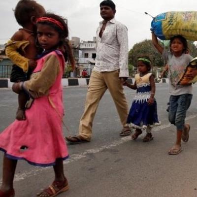 Govt apathy towards poor migrant labour in national lockdown.