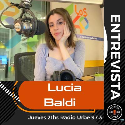 Lucia Baldi en "Una Noche sin Luna Radio" Urbe 97.3 Lucia Baldi en "Una Noche sin Luna Radio" Urbe 97.3