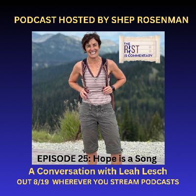 025: Hope is a Song: A Conversation with Leah Lesch (In Memory of Hersh Goldberg-Polin)