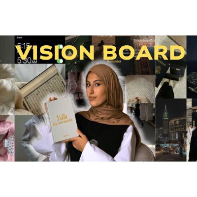 VISION BOARD 2025 : Réalise enfin tes rêves inshaAllah
