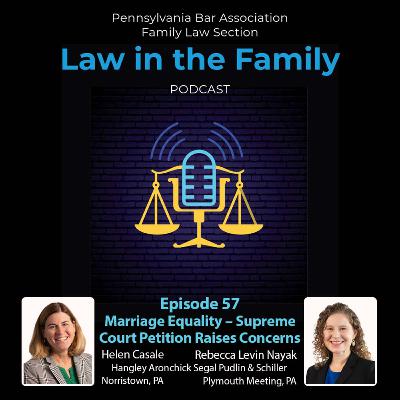 Episode 57 - Marriage Equality – Recent Supreme Court Petition Raises Concerns of Fresh Attacks | Helen Casale and Rebecca Levin Nayak