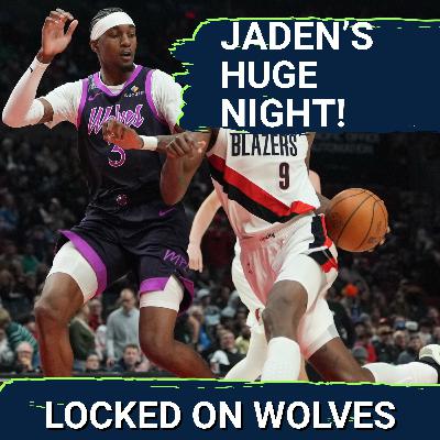 Jaden McDaniels and Rudy Gobert SAVE THE DAY As Minnesota Timberwolves Hold On, Beat Blazers Jaden McDaniels and Rudy Gobert SAVE THE DAY As Minnesota Timberwolves Hold On, Beat Blazers