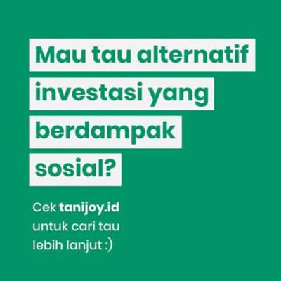 TaniJoy - Investasi dengan dampak sosial TaniJoy - Investasi dengan dampak sosial