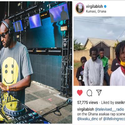 Kwaku DMC, O’Kenneth, Yaw Tog, Jay Bahd, City Boy, Reggie Featured on Virgil Abloh’s Televised Radio