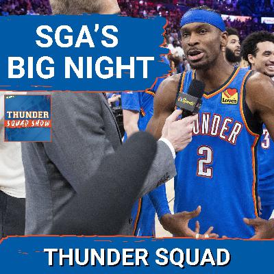 THUNDER SQUAD SHOW: Shai Gilgeous-Alexander's BIG Night Ahead + Thunder vs. Celtics Preview THUNDER SQUAD SHOW: Shai Gilgeous-Alexander's BIG Night Ahead + Thunder vs. Celtics Preview