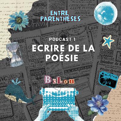 écrire de la poésie