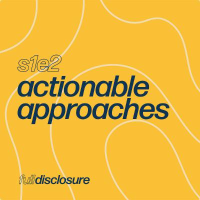 Actionable Approaches to a Disrupted Life