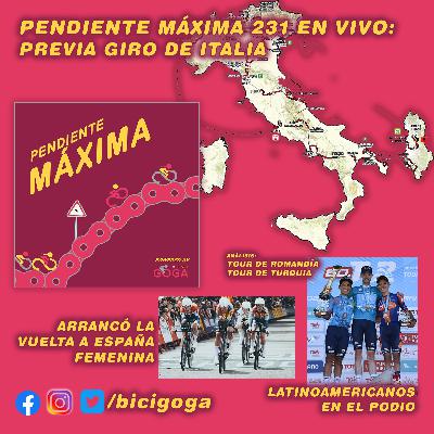 PENDIENTE MÁXIMA 231: Previa Giro de Italia