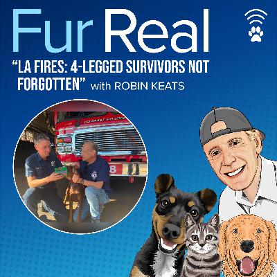 "LA FIRES: 4-LEGGED SURVIVORS NOT FORGOTTEN" with Robin Keats "LA FIRES: 4-LEGGED SURVIVORS NOT FORGOTTEN" with Robin Keats