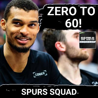 SPURS SQUAD SHOW: Will STUNNING Turnaround Season Reach 60 WINS for Victor Wembanyama & San Antonio? SPURS SQUAD SHOW: Will STUNNING Turnaround Season Reach 60 WINS for Victor Wembanyama & San Antonio?