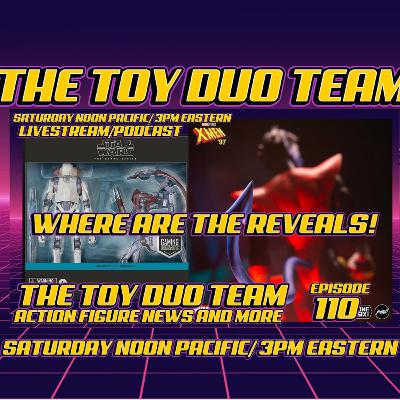 Where are the Reveals! Toy Duo Team E 110: Action Figure toy TV and Movie News! Where are the Reveals! Toy Duo Team E 110: Action Figure toy TV and Movie News!