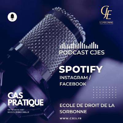 Cas pratique - Méthodologie CJES