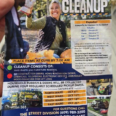 Trenton Citywide Cleanup announcement