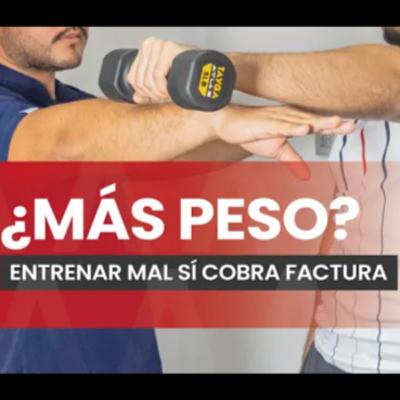 Errores al entrenar causan lesiones