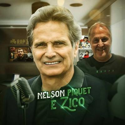 Nelson Piquet E Zico Falam De Sua Admiração Mútua E Contam A Júnior Histórias Da F1, Japão E Itália. Nelson Piquet E Zico Falam De Sua Admiração Mútua E Contam A Júnior Histórias Da F1, Japão E Itália.
